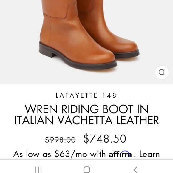 Lafayette 148 WREN Riding Boots - Sold Out - Picture 2 of 11